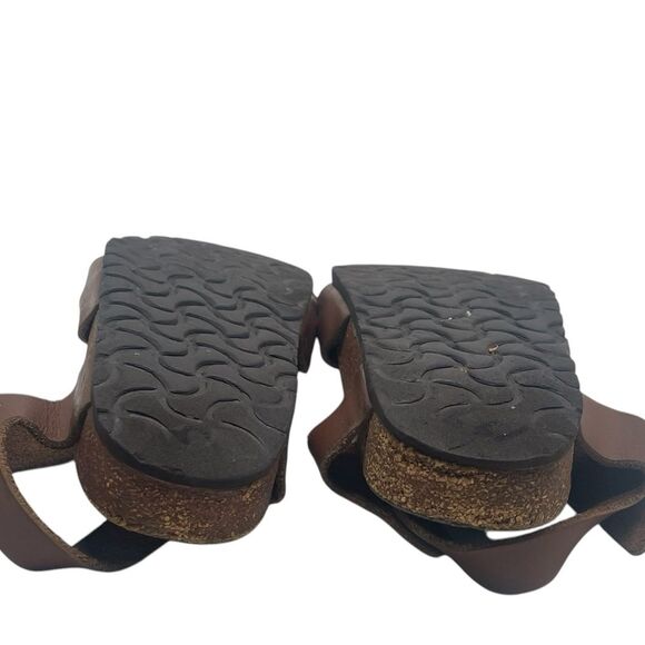 Birkenstock Rio Birko-Flor Brown Sandals Size 7.5 US / 38 - Picture 14 of 15